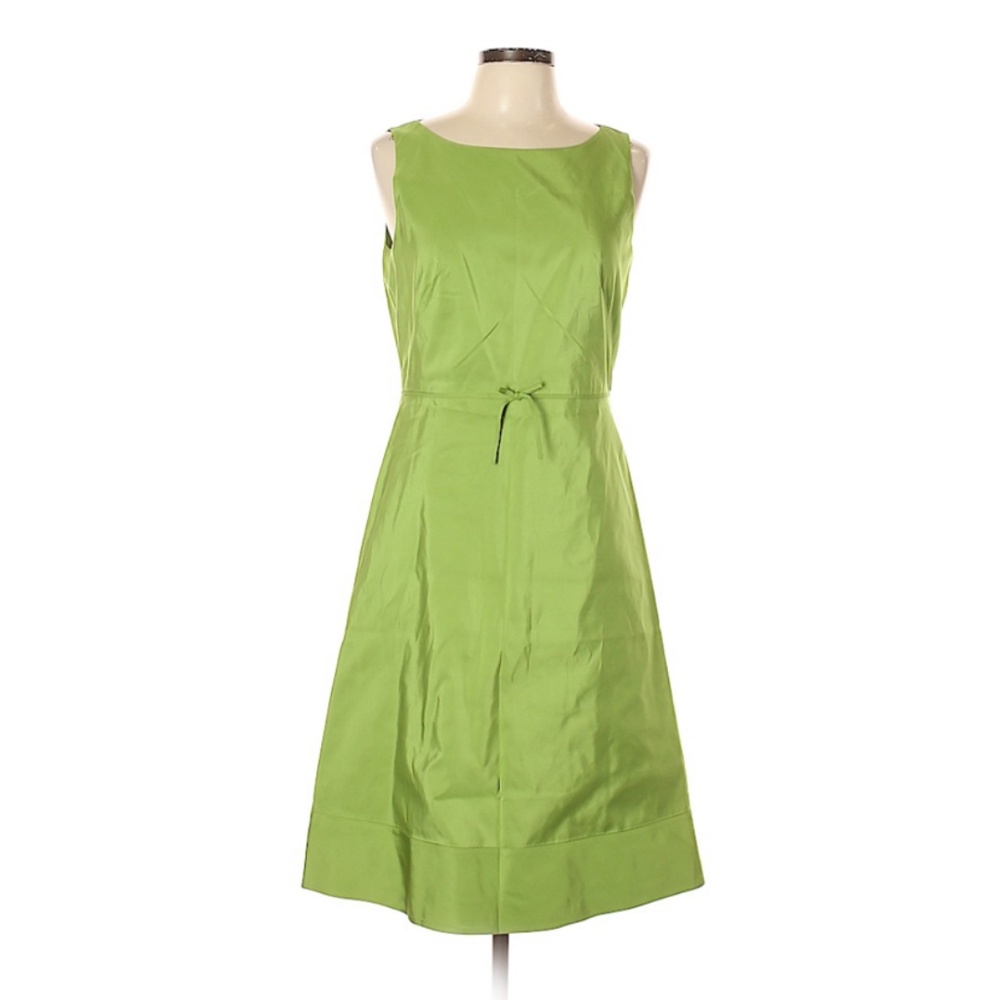 J Crew 100% Silk Taffeta A-Line Dress